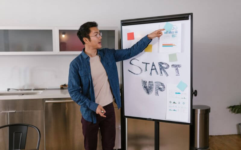 Visuals such as PowerPoint presentations can be very useful when you’re trying to pitch your ideas